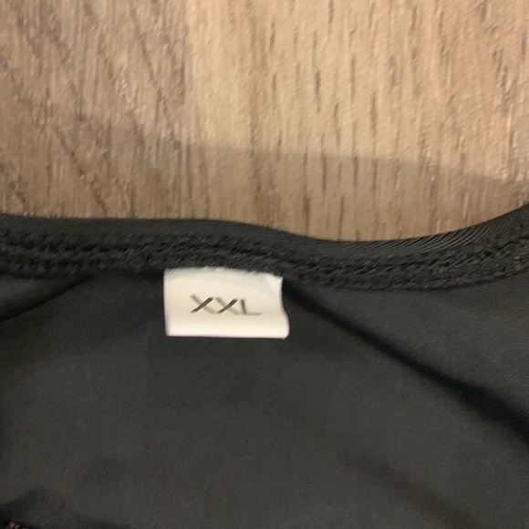 Swimsuit one piece tiered Scoop Neck Swimdress colorful print Size XXL - Picture 9 of 16